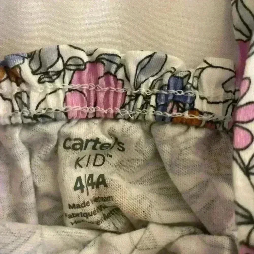 Carters Girls Kids Size 4 Two Piece Matching Skirt Set Multi - Picture 5 of 5